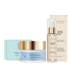 ErthSkin London Serum ze śluzem ślimaka do naprawy skóry + krem SPF 30 na dzień Zestawy do pielęgnacji twarzy 1 ct. Kremy do twarzy ErthSkin London. Za 140.29 zł.