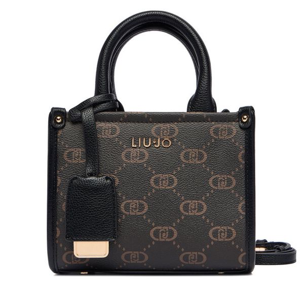 Torebka Liu Jo. Czarne torebki klasyczne Liu Jo, bez wzorów, bez dodatków. Za 489.99 zł.