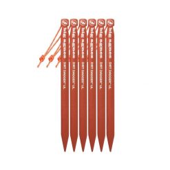 Szpilki Big Agnes Big Agnes Dirt Dagger Ul 6.75 Pack Of 6 - orange. Brązowe szpilki BIG AGNES, bez wzorów, sportowe, bez obcasa, na szpilce, bez zapięcia. Za 151.99 zł.