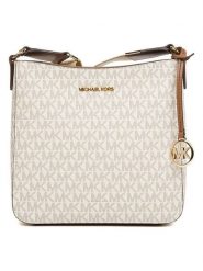 Michael Kors Torebka w kolorze kremowym - 21 x 21 x 7 cm rozmiar: onesize. Brązowe torby na ramię Michael Kors, bez wzorów, z materiału, na ramię, bez dodatków. Za 608.99 zł.