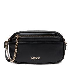 Torebka MEXX. Czarne listonoszki Mexx, bez wzorów, bez dodatków. Za 179.99 zł.