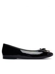 Tommy Hilfiger Baleriny Th Charm Patent Ballerina FW0FW09481 Czarny. Czarne baleriny TOMMY HILFIGER, bez wzorów, z lakierowanej skóry, bez obcasa. Za 409.99 zł.