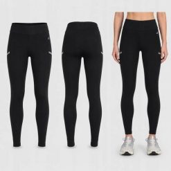 LEGGINSY DAMSKIE 4F DŁUGIE SPORTOWE NA SIŁOWNIĘ KOLOR CZARNY. Czarne legginsy 4f, xl, bez wzorów, z bawełny, długie. Za 99.99 zł.