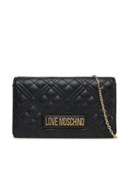 LOVE MOSCHINO Torebka JC4079PP1NLA0000 Czarny. Czarne torebki klasyczne Love Moschino, bez wzorów, ze skóry, bez dodatków. Za 639.99 zł.