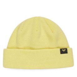 Czapka Roxy. Żółte czapki Roxy, bez wzorów. Za 89.99 zł.