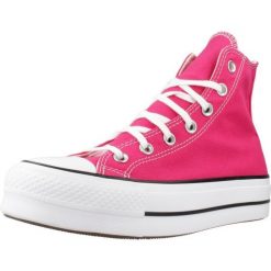 Buty Kobieta Converse Chuck Taylor All Star róża. Czerwone trampki Converse, bez wzorów, bez zapięcia. Za 228.99 zł.