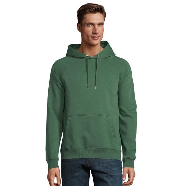 Bluza Z Kapturem Dla Dorosłych Unisex Stellar. Zielone bluzy SOL'S, s, bez wzorów, z kapturem. Za 183.99 zł.