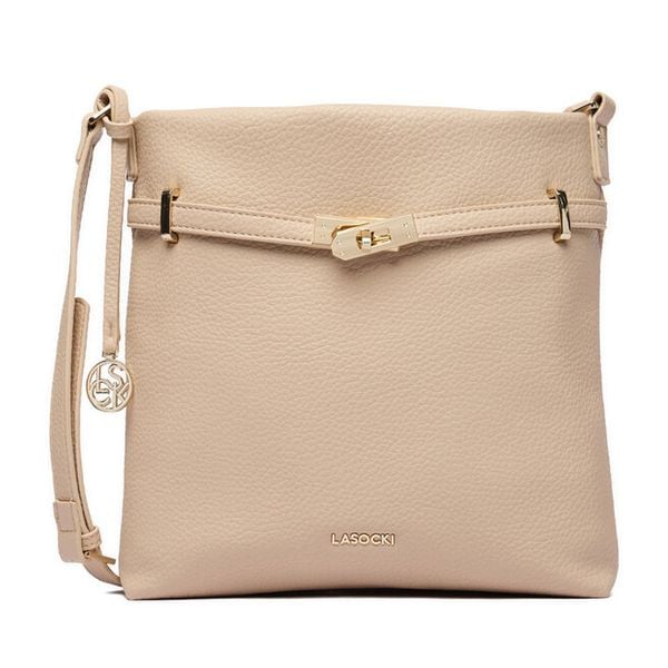 Torebka Lasocki. Brązowe listonoszki Lasocki, bez wzorów, bez dodatków. Za 169.99 zł.