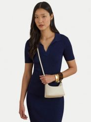 LAUREN RALPH LAUREN Torebka 431P10531005 Écru. Listonoszki Lauren Ralph Lauren, bez wzorów, ze skóry, bez dodatków. Za 1,298.99 zł.