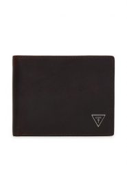 Guess Duży Portfel Damski SMROVL LEA27 Brązowy. Brązowe portfele Guess, z aplikacjami, ze skóry. Za 149.99 zł.