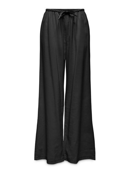 ONLY Spodnie materiałowe Laris 15364313 Czarny Relaxed Fit. Czarne spodnie materiałowe Only, s, bez wzorów, z materiału. Za 107.99 zł.