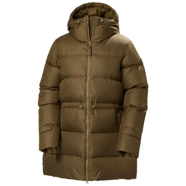 Parka damska z kapturem Helly Hansen Essence Down. Brązowe parki Helly Hansen, s, z poliamidu, street, z kapturem. Za 1,311.50 zł.