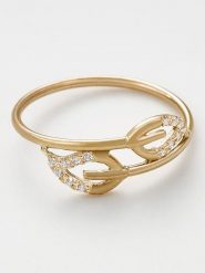 OR ÉCLAT Złoty pierścionek "Amy" z cyrkoniami rozmiar: 52. Żółte pierścionki OR ÉCLAT, z cyrkonią, złote. Za 652.99 zł.