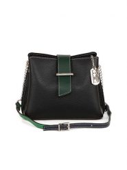 Anna Morellini Skórzana torebka "Ciosa" w kolorze czarno-szarym - 22 x 17 x 10 cm rozmiar: onesize. Czarne torby na ramię Anna Morellini, bez wzorów, z materiału, na ramię, bez dodatków. Za 217.99 zł.