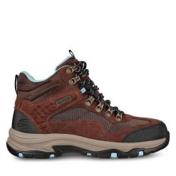 Trapery Skechers. Brązowe trapery i śniegowce Skechers. Za 519.99 zł.