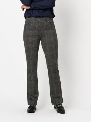 Rosner Spodnie w kolorze antracytowym rozmiar: 40K. Czarne spodnie materiałowe Rosner, na imprezę, bez wzorów, z materiału, z podwyższonym stanem. Za 143.99 zł.