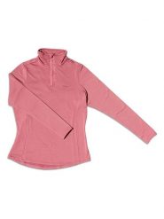 COLD Bluza polarowa "Lech" w kolorze szaroróżowym rozmiar: 38. Różowe bluzy COLD, bez wzorów, z materiału, bez kaptura. Za 104.99 zł.