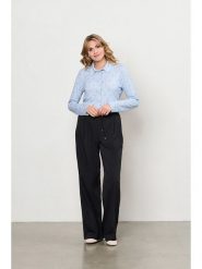 &Co Woman Koszula "Lotte" w kolorze błękitnym rozmiar: XXL. Niebieskie koszule &Co Woman, xxl, bez wzorów, bez kołnierzyka, bez ramiączek. Za 201.55 zł.