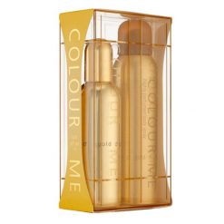 COLOUR ME 100ml EDP woda perfumowana męska /150ml Body Spray Gift Set HOMME GOLD. Perfumy męskie Colour Me. Za 119.91 zł.