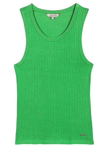 Herrlicher Top "Casi" w kolorze zielonym rozmiar: M. Zielone topy Herrlicher, m, bez wzorów, bez kołnierzyka, bez ramiączek. Za 104.95 zł.