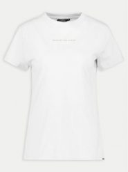 Didriksons T-Shirt Ingarö 505542 Biały Regular Fit. Białe t-shirty Didriksons, bez wzorów, z bawełny, bez kołnierzyka, bez ramiączek. Za 69.99 zł.