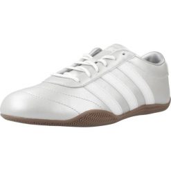 Kapcie ADIDAS GRAND COURT LO Srebrny. Szare obuwie domowe Adidas, bez wzorów, ze skóry, bez zapięcia. Za 330.50 zł.
