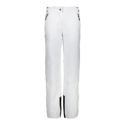 Spodnie narciarskie damskie CMP 3W18596N. Białe spodnie narciarskie CMP, s, bez wzorów, narciarskie. Za 499.99 zł.