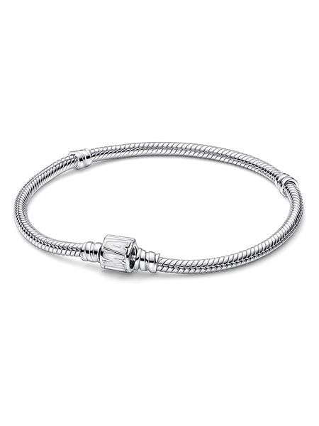 Pandora Srebrna bransoletka rozmiar: 18. Szare bransoletki Pandora, srebrne. Za 239.95 zł.