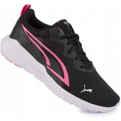 Damskie buty sportowe do biegania Puma All-Day Active. Czarne obuwie sportowe Puma, bez zapięcia, do biegania. Za 119.00 zł.