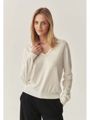 TATUUM Sweter w kolorze kremowym rozmiar: L. Brązowe swetry Tatuum, l, bez wzorów, z kaszmiru, bez ramiączek. Za 200.60 zł.