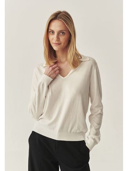 TATUUM Sweter w kolorze kremowym rozmiar: L. Brązowe swetry Tatuum, l, bez wzorów, z kaszmiru, bez ramiączek. Za 159.95 zł.