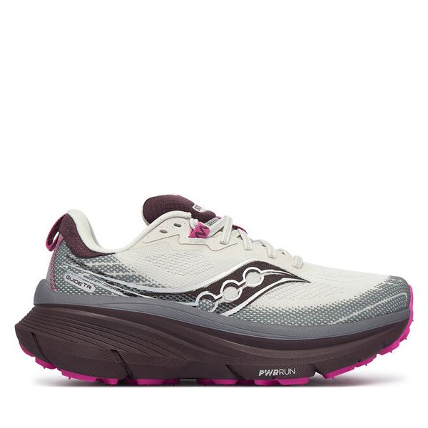 Buty do biegania Saucony. Szare obuwie sportowe Saucony, bez zapięcia, do biegania. Za 699.99 zł.
