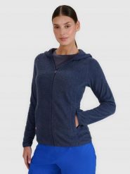 BLUZA DAMSKA 4F TREKKINGOWA PRIMALOFT ACTIVE TFSWF481 L KOLOR SZARY. Szare bluzy 4f, l, bez wzorów, z materiału, bez kaptura. Za 299.99 zł.
