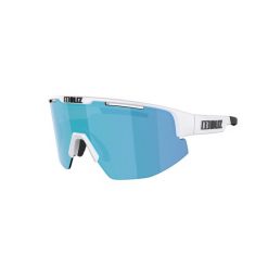 Okulary przeciwsłoneczne rowerowe dla dorosłych Bliz Matrix Small Face. Białe okulary przeciwsłoneczne BLIZ, bez wzorów, sportowe. Za 320.99 zł.