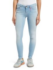 Scotch & Soda Dżinsy - Skinny fit - w kolorze błękitnym rozmiar: W30/L32. Niebieskie jeansy Scotch & Soda, l, z aplikacjami. Za 175.67 zł.