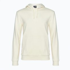 Bluza EA7 Emporio Armani Train Core Neck Logo. Brązowe bluzy EA7 Emporio Armani, m, bez wzorów, z bawełny, bez kaptura. Za 449.99 zł.