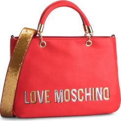 Torebka LOVE MOSCHINO - JC4259PP07KI0500 Rosso. Czerwone torebki klasyczne Love Moschino, bez wzorów, ze skóry ekologicznej, duże, bez dodatków. W wyprzedaży za 559.00 zł.