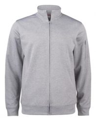 Clique Basic Active Kardigan z pełnym zamkiem z poliestru – grey melange. Szare kardigany CLIQUE, s, bez wzorów. Za 199.99 zł.