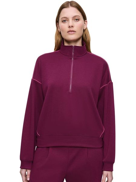 Triumph Bluza w kolorze bordowym rozmiar: 44. Czerwone bluzy Triumph, bez wzorów, bez kaptura. Za 77.95 zł.
