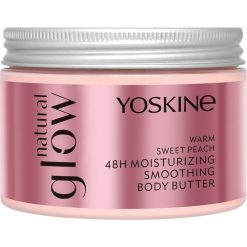 Yoskine Yoskine Natural Glow Wygładzajace masło do ciała z efektem nawilżenia Masło do ciała 320 ml. Balsamy i kremy do ciała Yoskine. Za 55.20 zł.