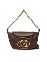LOVE MOSCHINO Saszetka nerka JC4187PP0NLC0313 Brązowy. Brązowe torebki klasyczne Love Moschino, bez wzorów, ze skóry, bez dodatków. Za 1,019.00 zł.