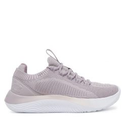Buty na siłownię Under Armour. Szare obuwie sportowe Under Armour, bez zapięcia, na fitness i siłownię. Za 269.99 zł.