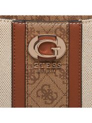 Guess Torebka Kerima (Ag) HWAG93 37060 Écru. Torebki klasyczne Guess, z aplikacjami, ze skóry, bez dodatków. Za 429.99 zł.