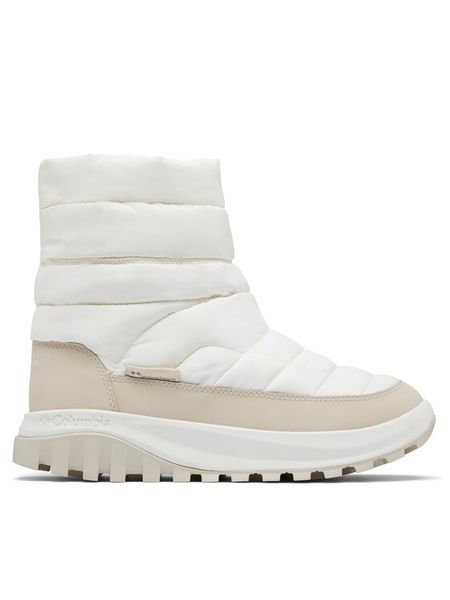 Columbia Śniegowce Snowtrot Mid 2075111 Biały. Białe trapery i śniegowce Columbia, z materiału. Za 429.99 zł.