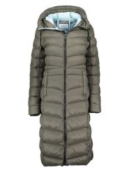 Canadian Peak Płaszcz zimowy "Berangereak" w kolorze khaki rozmiar: XXL. Brązowe płaszcze Canadian Peak, na zimę, xxl, bez wzorów, z puchu, bez kaptura. Za 300.08 zł.