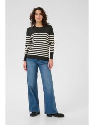 Kaffe Sweter w kolorze czarnym rozmiar: M. Czarne swetry Kaffe, m, bez wzorów, bez ramiączek. Za 83.03 zł.