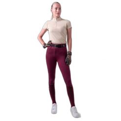 Damskie legginsy jeździeckie o średniej przyczepności PS of Sweden Katja. Czerwone legginsy PS OF SWEDEN, xl, bez wzorów. Za 395.50 zł.
