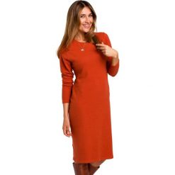Stylove Sukienka w kolorze pomarańczowym rozmiar: L. Pomarańczowe sukienki Stylove, na co dzień, l, bez wzorów, bez kołnierzyka, bez ramiączek, maxi, proste. Za 105.63 zł.