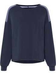 Naturana Bluza w kolorze granatowym rozmiar: XL. Niebieskie bluzy Naturana, xl, bez wzorów, bez kaptura. Za 92.42 zł.