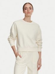 Guess Bluza V6YQ10 K4291 Kremowy Regular Fit. Białe bluzy Guess, s, z aplikacjami, z syntetyku, bez kaptura. Za 394.99 zł.